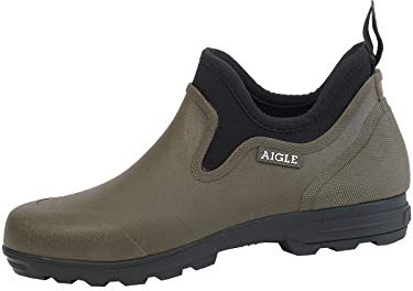 Aigle Men's Lessfor Plus M Clog, Khaki, 9.5 UK