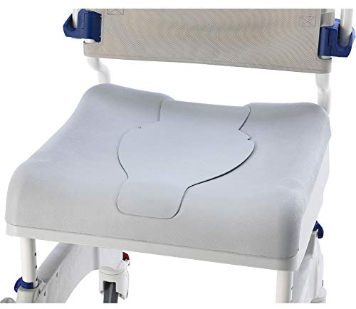 Einlage für Toilettenstuhl mit weichem Sitz