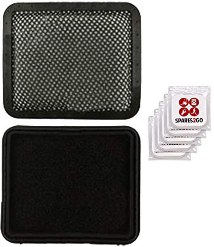 SPARES2GO Washable Filters for GTech AirRam AR01 AR02 AR03 AR05 DM001 Vacuum Cleaner (Pack of 2 + Fresheners)