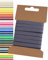 maDDma 5m Gummiband 6,6mm Gummilitze Wäschegummi elastisches Band Wäscheband Farbwahl, Farbe:grau