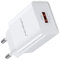 APOKIN® Caricatore cellulare USB Ultra Rapido USB 18 W USB 3.0 Adattatore di carica Caricatore Compatibile Samsung iPhone iPad Huawei Xiaomi OPPO Realme LG TCL Vivo iPad (senza cavo)