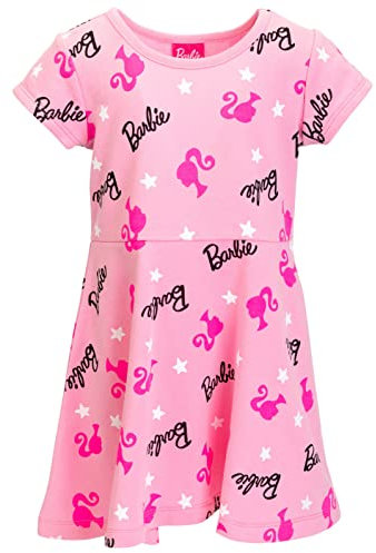 Barbie - Robe en peluche française pour les filles, Rosé, 14-16
