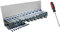 Brey-B-Technik 220x Schlauchschellen Rohrschellen Sortiment inkl. Rack Set 6-70mm inkl. Schraubendreher flexibel