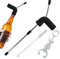 Darryy Bier Schnorchel Set, 1 Bierschnorchel mit 1 Reinigungsbürsten und 1 Hummerkorkenzieher, Bierzapfer Bierspender Beer Pong Trichter，für Home Bar Club Bierparty Bier Spiele, Trinkwerkzeug