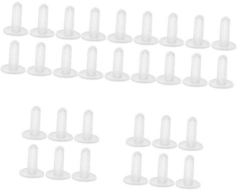 BESPORTBLE 30pcs Farm Lamb Feeding Bottle Nipple Pacifiers for Sheep and Goat Nursing Livestock Teat Nipples for Young Animals