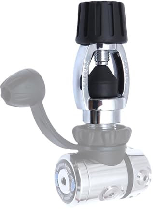 Tauchzubehör – DIN-zu-Atemregleradapter, Din-Atemregler-Konvertierungsadapter | Adapter für die erste Stufe, Tauchausrüstung, Atemregler-Konverter, Tauchausrüstung mit Staubschutz für das Tauchen