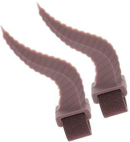 CIYODO 1paar Kopfhörer Deko Verstellbaren Hörnern Für Halloween Wasserdichtes Passend Für Over-Ear-headsets Kreatives Cosplay-zubehör Für Partys Und Feste