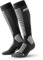 CEP - Merino Laufsocken mit Kompression für Damen, Lange Kompressionsstrümpfe, Größe III/M / 39-42, Black