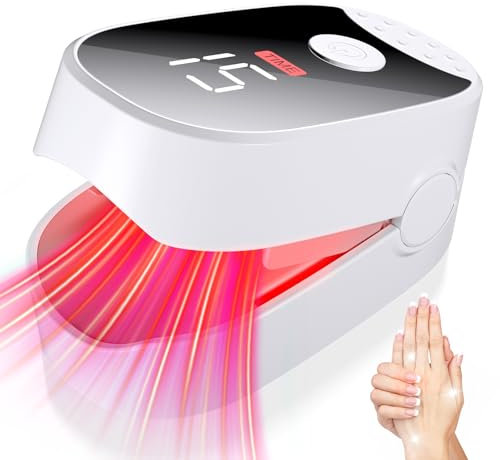Nagelpflege Gerät für mehrere Zehennägel & Fingernägel mit 470nm Blau Licht+650nm Rotlicht+1064nm Infrarotlicht