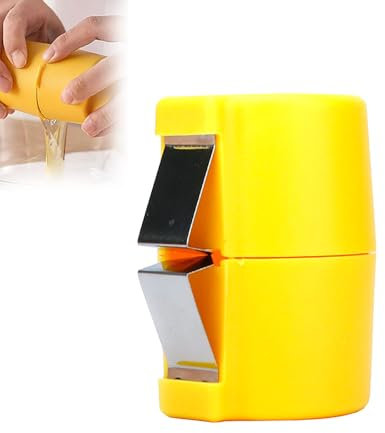 Casse-œuf, Ouvre-œuf, Coupe-œuf, 2025 Nouveau Casse-œuf cru, Coupe-œuf manuel multifonctionnel, Gadgets de cuisine de camping (1, Jaune)