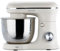 PRIXTON Batidora Amasadora KR250 para Repostería, Potencia 1500W, 10 Velocidades, Bol Acero Inoxidable de 5 litros, 3 accesorios, Tapa Transparente, Color Blanco Crema Mate