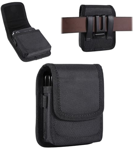 Nylon Mobile Phone Holster Belt Clip Case Holder Pouch for Motorola Razr 60 Ultra Razr 50 Moto Razr Plus 2023 Razr 40 Ultra Samsung Galaxy Z Flip 7 6 5 4 3 5G