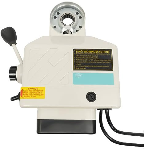 X Axis Power Drive Feed Stand Table Feeder Kit for High-Speed Rocker Milling Machines, Drilling and Boring Machines Power Feed for Milling Machine with Dustproof Cover, 0-190rpm