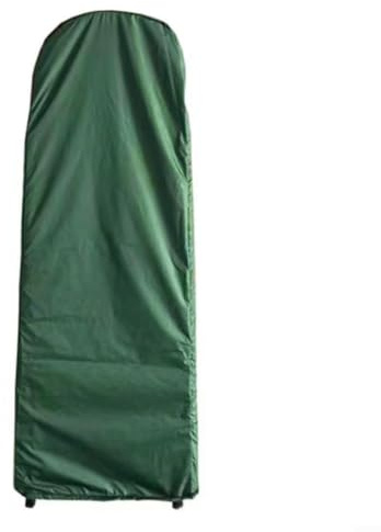 Glewi Green 210D Oxford Folding Ladder Cover,Waterproof UV Resistant Drawstring Closure Outdoor Protection 50x6.5x124cm(50 * 154 * 6.5cmgreen)