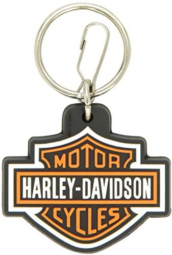 PlastiColor 4179 Harley-Davidson Logo Plastisol Key Chain by Plasticolor