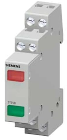 SIEMENS Leuchtmelder, 230V ac Rot/Grün IP 20 Schraub