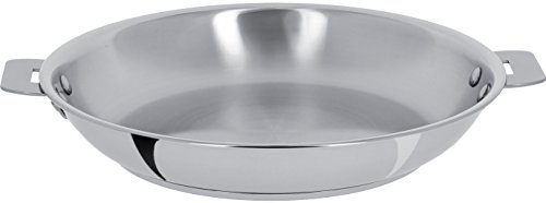 Cristel - P24QMP- Poêle inox 24cm sans poignée amovible - Collection Casteline