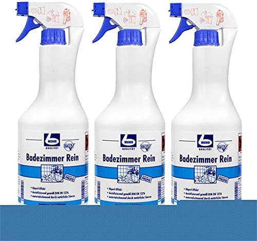3x Dr. Becher Badezimmer Rein mit Abperl-Effekt 1L