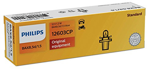 Kunststoffsockellampe PHILIPS Lampen Autolampen 1,2W 12603CP
