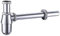 JT Pickfords | Traditional Round Chrome Basin/Bidet Bottle Trap | Solid Brass | 320mm