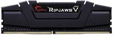 GSKILL DDR4 16gb 3200mhz RipjawsV F4-3200C16S-16GVK PC RAM CL16 240pin 1.2v nero con dissipatore di calore