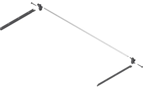 BLUM Tandembox Seitenstabilisierung nach oben gebaut, NL 450