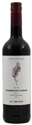 Oddbird Rotwein alkoholfrei Domaine de la Prade Merlot entalkoholisierter Wein ROT (1 x 0.75 l)