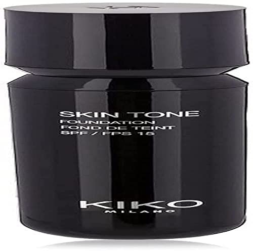 KIKO Milano Skin Tone Foundation 32 | Aufhellende Flüssigfoundation, Lsf 15