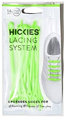 HICKIES Elastische Tie-Free Schuhbänder (2.0 Neu) - Lime