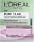 L'Oreal Paris - Maschera per il viso con argilla pura, lenitiva e disintossicante, per pelli sensibili, 50 ml