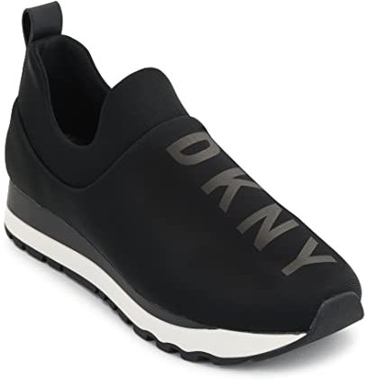 DKNY Damen Jadyn Sneaker, Schwarz (GLTLO Black BLK), 39 EU