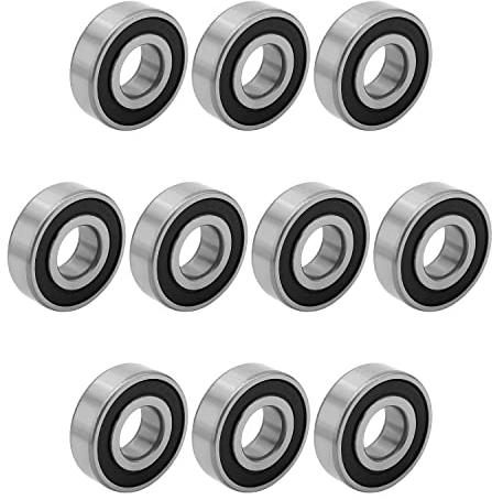 Othmro 6204-2RS Rillenkugellager 20 x 47 x 14 mm doppelt geschirmte Kugellager 10 Stück