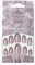 Elegant Touch Polished Colour 24 Nails With Glue Oval Mave Madness