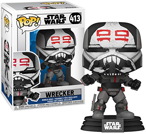 Funko Pop! Star Wars: Clone Wars - Bad Batch - Wrecker - Vinyl-Sammelfigur - Geschenkidee - Offizielle Handelswaren - Spielzeug Für Kinder und Erwachsene - TV Fans - Modellfigur Für Sammler