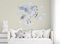 Wandaufkleber Pegasus Wolken Wandbild I Wolken Pegasus Kinderbilder Junge Kinderzimmer Mädchen Aufkleber Osomhome os2046 (124 x 103 cm)