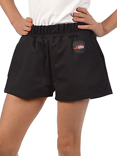 BEZLIT Kinder Mädchen Shorts Hot Pants Kurze Hose 30337 Schwarz 128/134