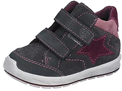 RICOSTA Baby Lauflernschuhe Krabbelschuhe Pepino Kimi Klettschuh Veloursleder Babyschuhe Mädchen uni pepino kimi klettschuhe halbschuhe mädchenschuhe sympatex