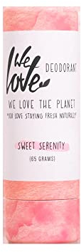 We Love The Planet WLTP Natürlicher Deo-Stick Sweet Serenity (6 x 65 gr)