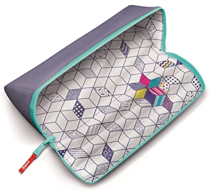 Maped - Federmäppchen XXL EFFECT - mit XXL-Öffnung: einfaches Finden und Herausnehmen der Stifte - resistenter Polyester - bemalbar mit Bunt- und Filzstiften - großer Reißverschluss - pink