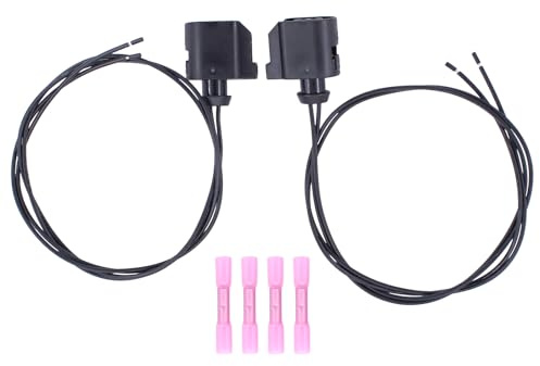 ABS Sensor Stecker Raddrehzahlsensor Kabel Raddrehzahl Fühler Kabelbaum Drehzahlgeber Anschluss Reparatursatz für Multivan T5 T6 Pa-ssat B8 B7 Pa-ssat B6 CC Phaeton Polo 9N Polo 6R Scirocco Shar-an 7N