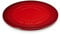 Le Creuset Piedra redonda de cerámica para pizza, 15 pulgadas, color cereza