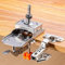 Hinge Jig 35Mm Door Hinge Jig Drill Guide Concealed Hinge Jig With Bit Sets Positioner For Cabinet Hinge Wood Furniture Door(drill bit)