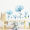 astylishome Wandtattoo Kinderzimmer Junge Blumen Groß Wandsticker Lotusblume Wandaufkleber Wohnzimmer Schlafzimmer Babyzimmer Flur Wanddeko Selbstklebende Tapete Blumen 0306