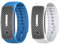 AOUZOVLI 2 Stück Ultraschall Magnetarmband, Titan Körperform Armband Verstellbares Gesundheitsarmband Geeignet für Alle Männer und Frauen (Blau Weiß)
