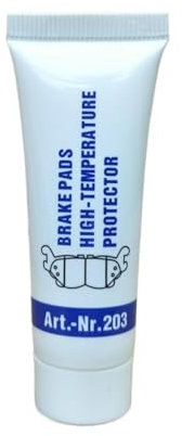 Wezalget Lubrificante per grasso freni per auto | Grasso per pastiglie freno multiuso Pasta per grasso per freni ad ampio intervallo di temperatura - per la manutenzione del sistemas frenante