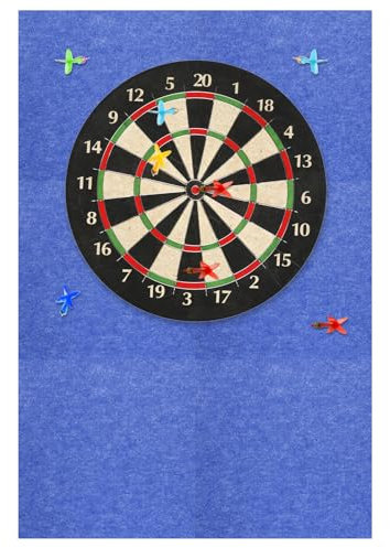 KEAGAN Dartboard-Wandschutz, Dartboard-Umrandung, Wandschutz aus Filz, Dartboard-Wandschutz, Selbstklebend, Gespleißte Wandumrandung, Dartboard-Rückseite, Filz-Wandfliesen, Korkplatte (Rechteck)