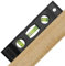Magnetic Torpedo levell - 6 Inches Multi-Function Spirit Levels with Magnetic | Portable Black plastiic Box levell | Shock Resistant Bubble for Woodworking