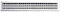 Grille de ventilation rectangulaire for plan de travail de cuisine, 800 x 150 mm, grille de ventilation for porte, grille de ventilation rectangulaire for climatiseur, armoire, garde-robe, placard(800