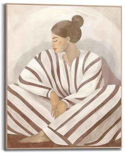 REINDERS Gerahmtes Bild, Zen Lady, Schlafzimmer, MDF, 50 x 40