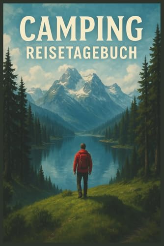 Camping Reisetagebuch: Perfekt, um Campingplätze, Routen und Erlebnisse festzuhalten.